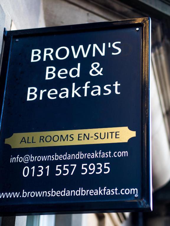 Browns Bed And Breakfast Edinburgh Eksteriør billede